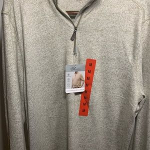 Grey Greg Norman Quarter Zip Medium